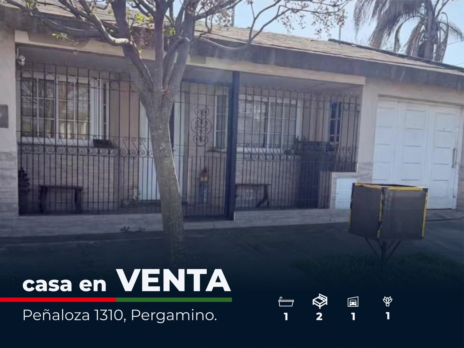 CASA EN VENTA PERGAMINO PEÑALOZA 1310